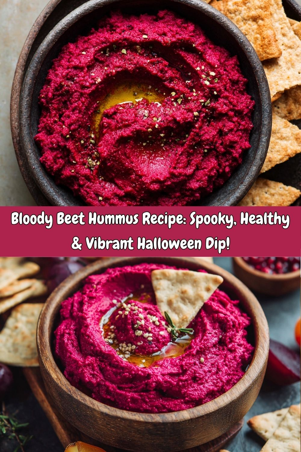 Bloody Beet Hummus Recipe