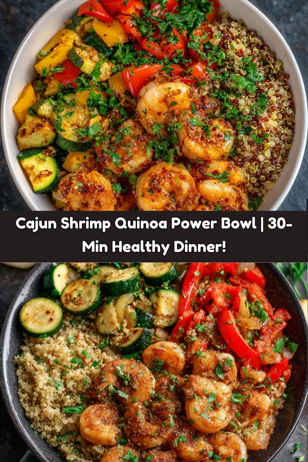 Cajun Shrimp & Quinoa Power Bowl