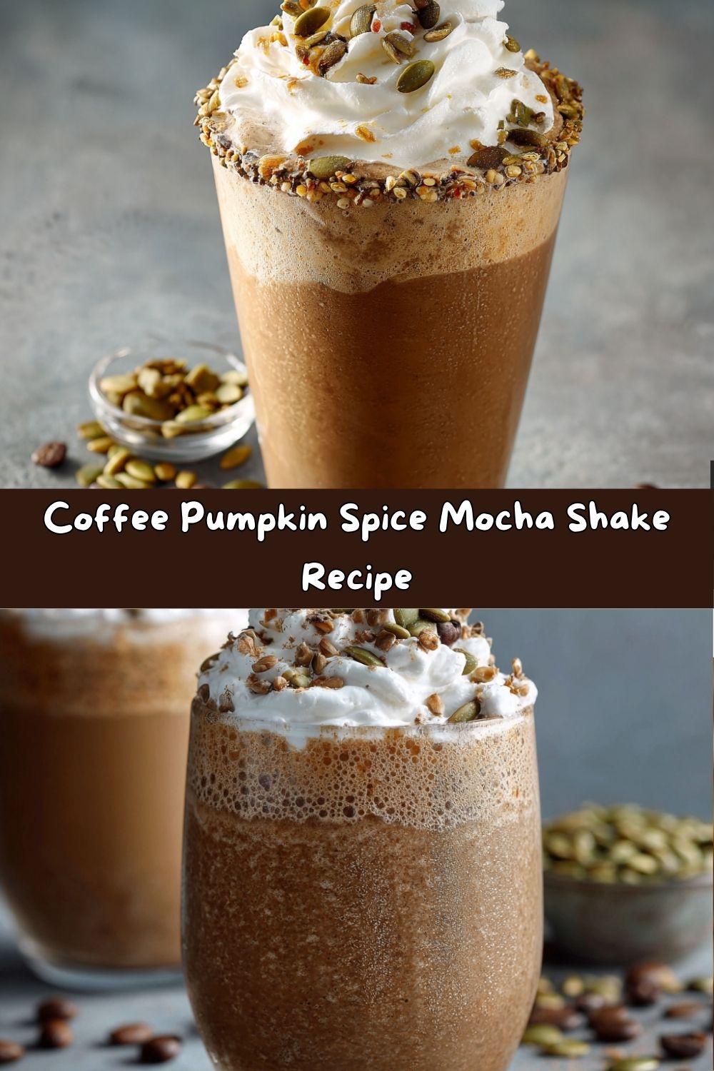 Coffee Pumpkin Spice Mocha Shake