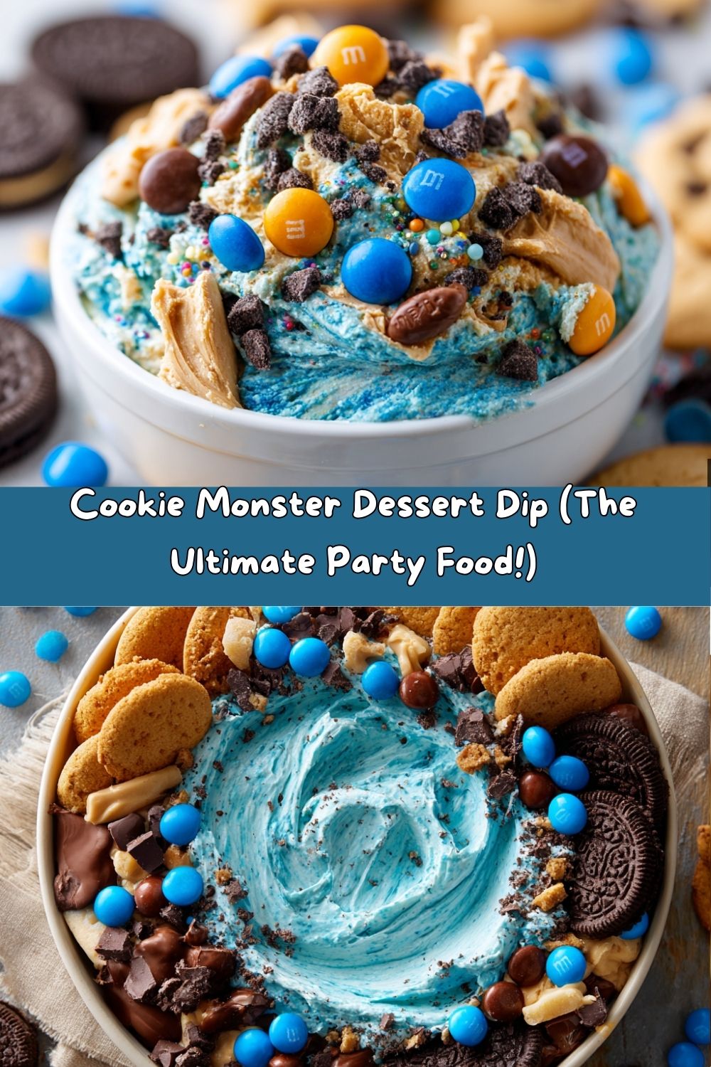 Cookie Monster Dessert Dip
