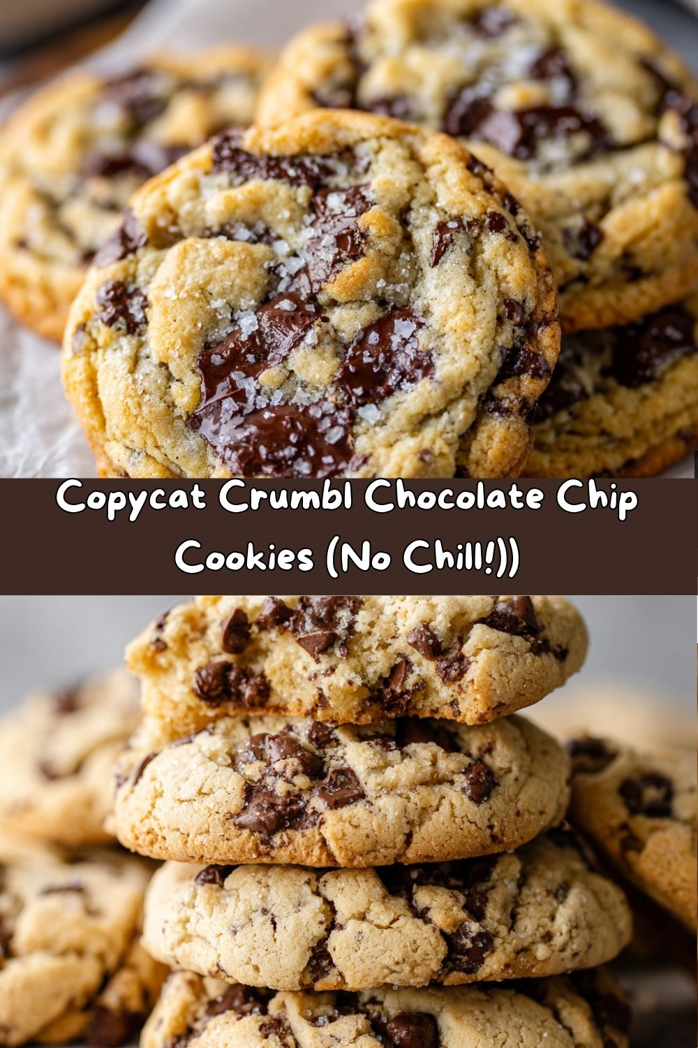 Copycat Crumbl Chocolate Chip Cookies