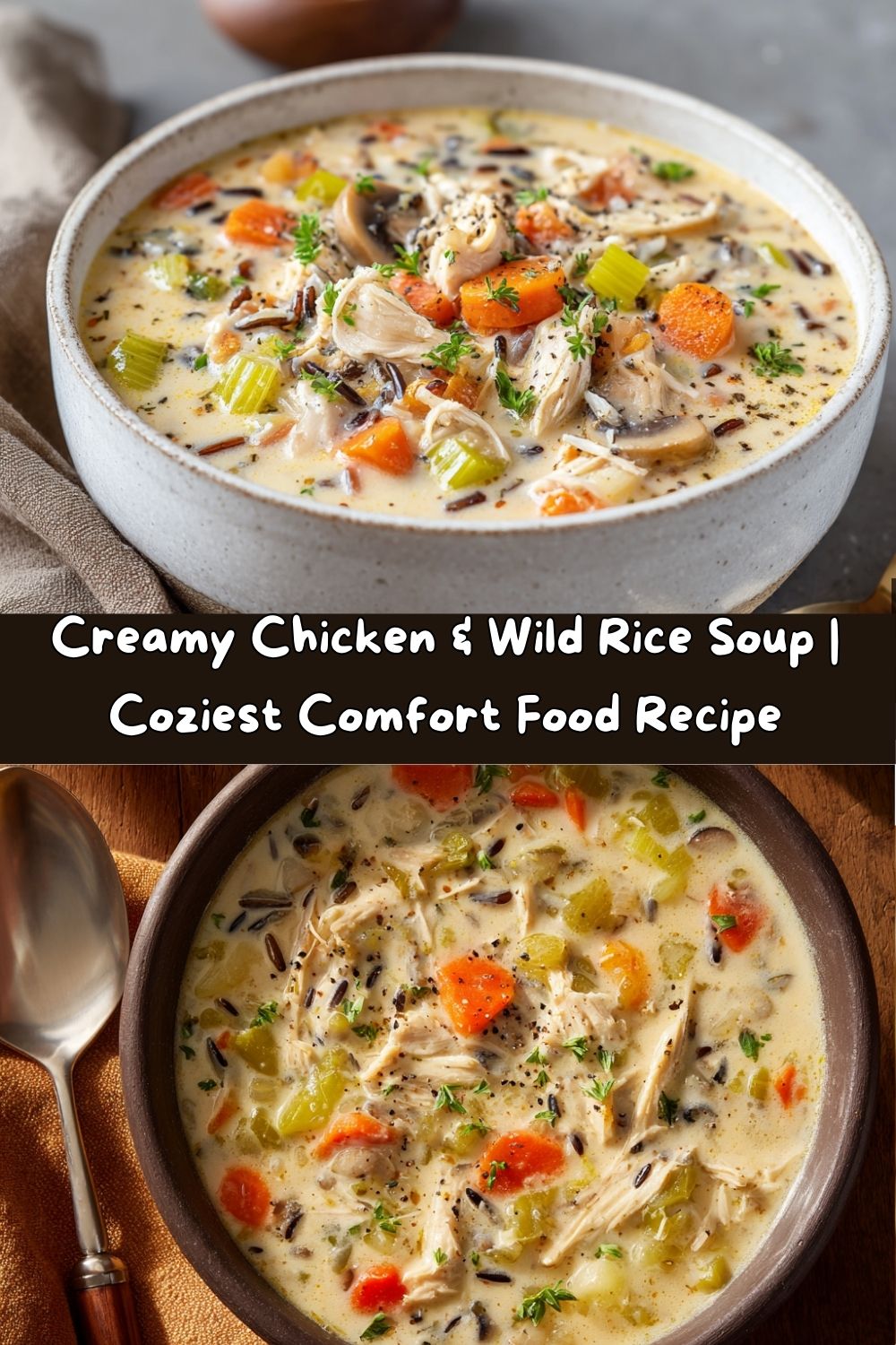Creamy Chicken & Wild Rice Soup