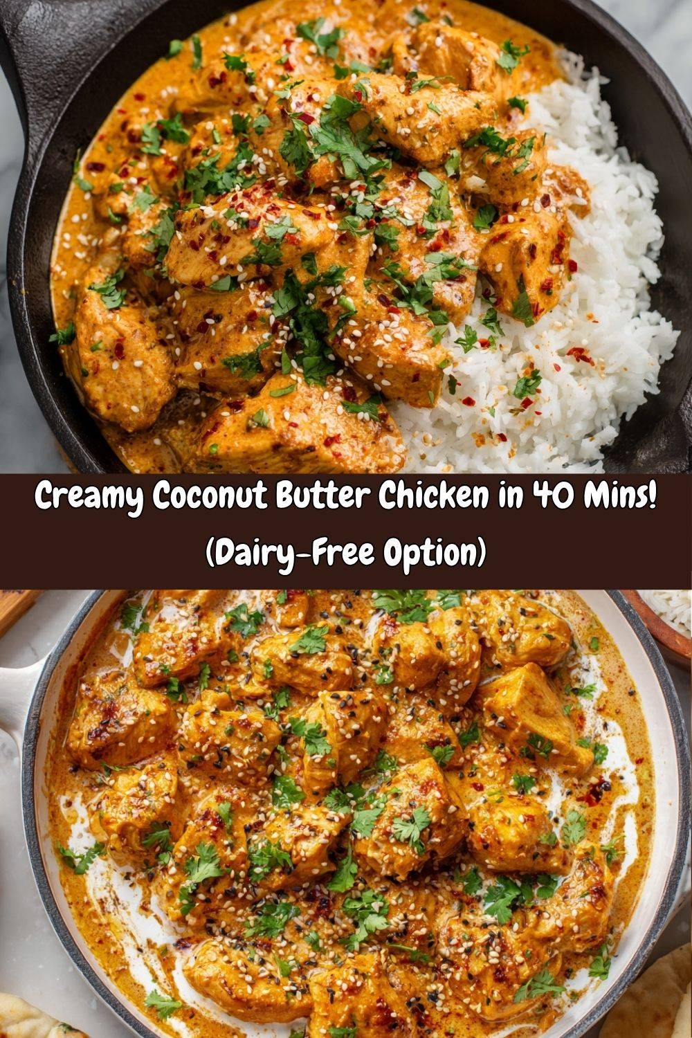 Creamy Coconut Butter Chicken