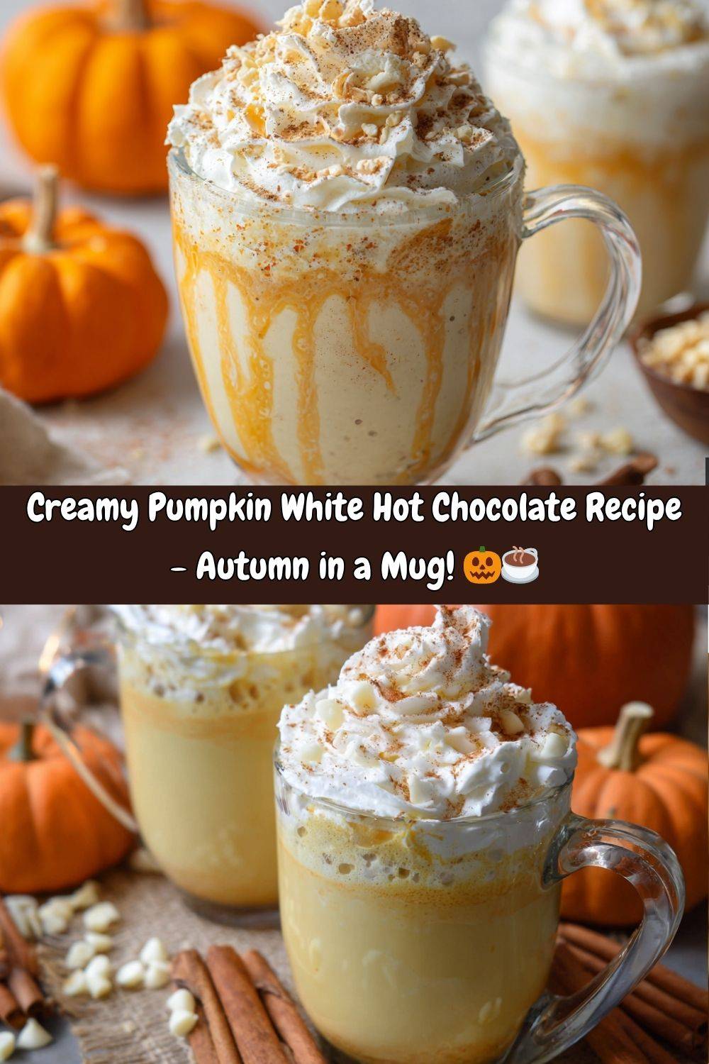 Pumpkin White Hot Chocolate