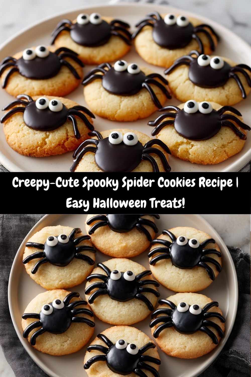 Spooky Spider Cookies