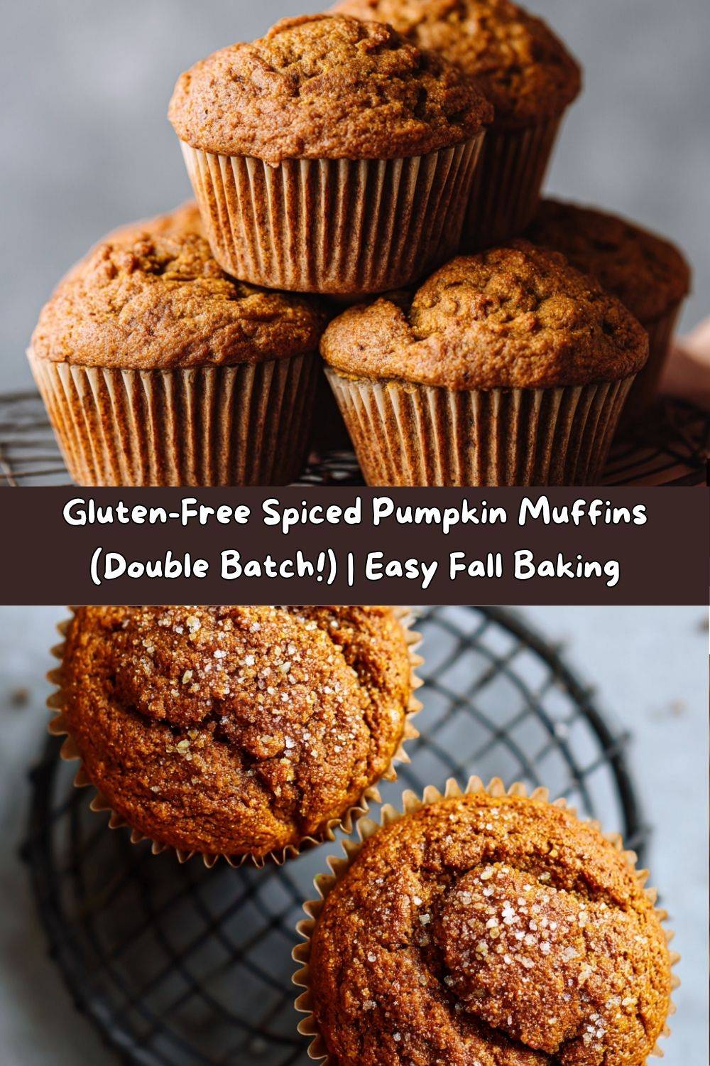 GLUTEN-FREE SPICED PUMPKIN MUFFINS