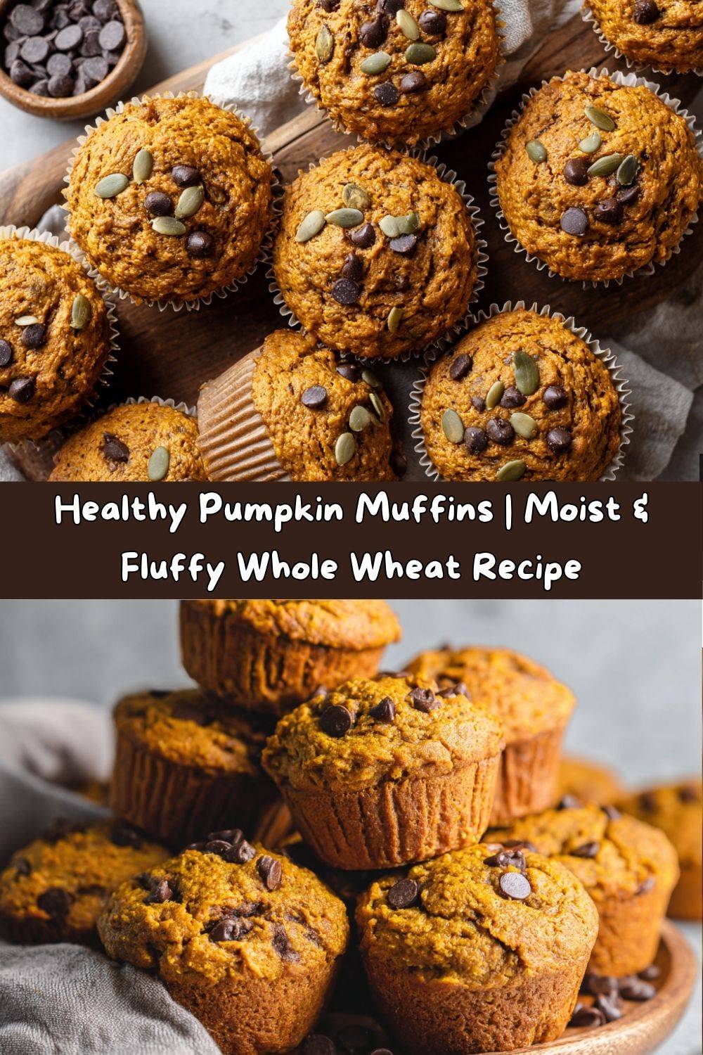 Healthy Pumpkin Muffins