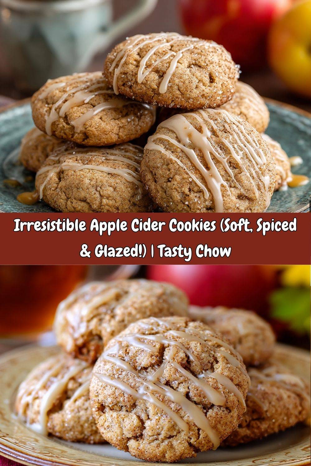 Apple Cider Cookies : Soft, Spiced & Irresistible