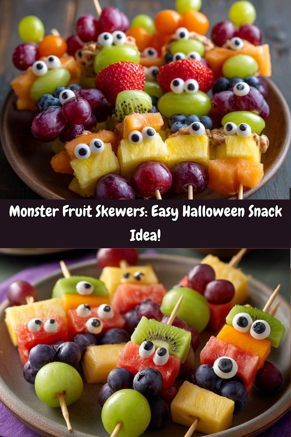 Monster Fruit Skewers