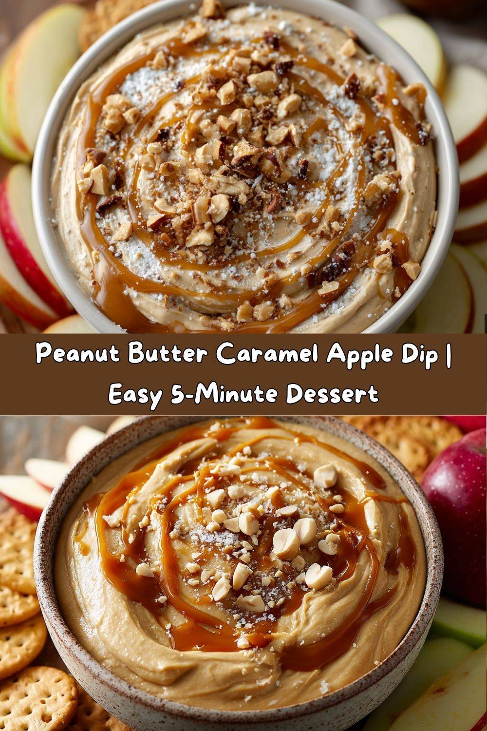 Peanut Butter Caramel Apple Dip