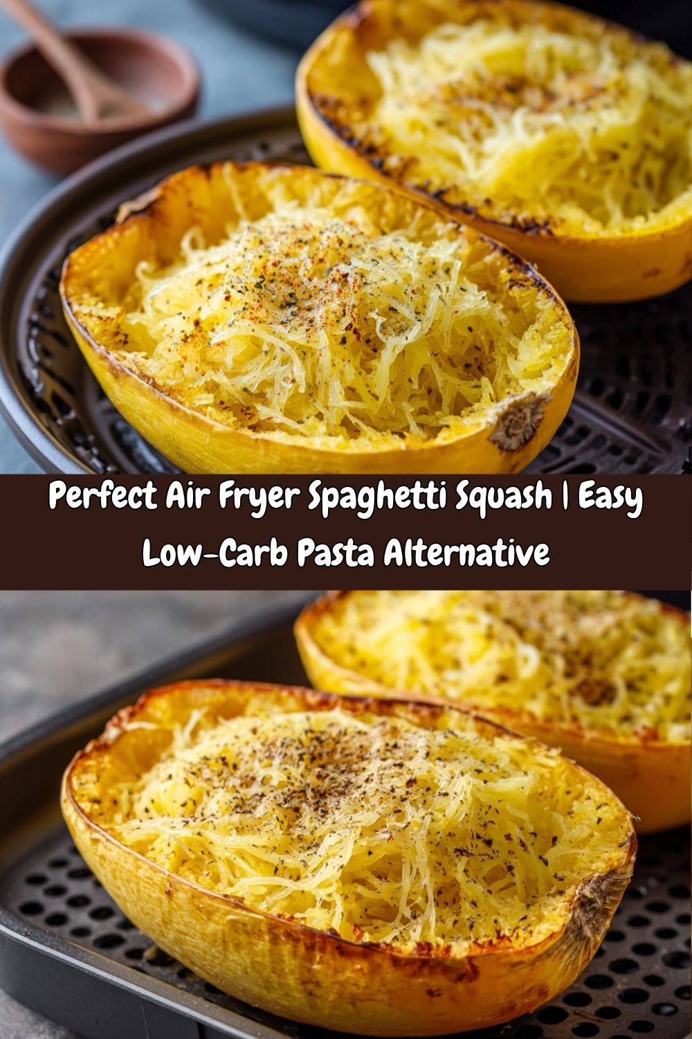 Air Fryer Spaghetti Squash