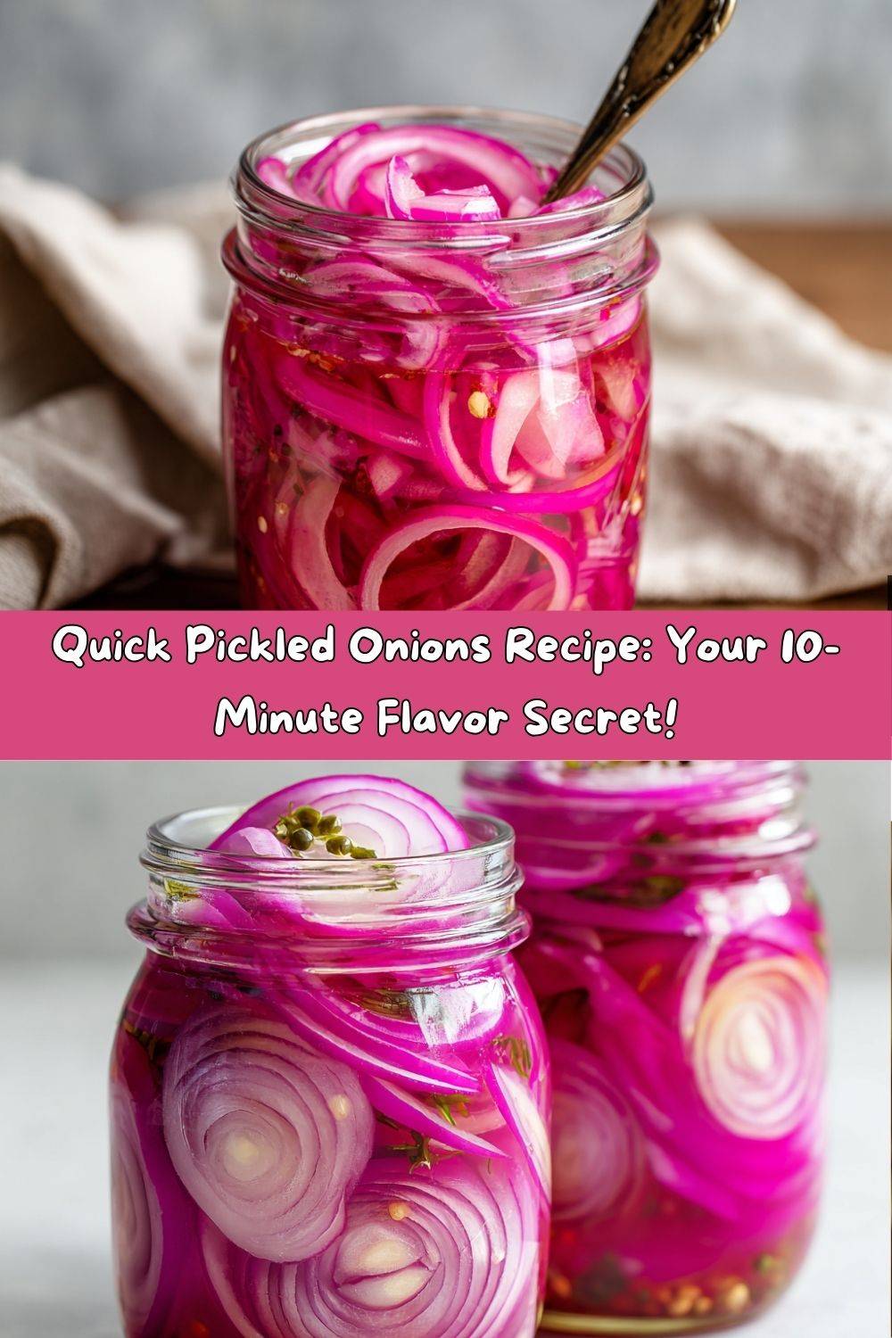 QUICK PICKLED ONIONS