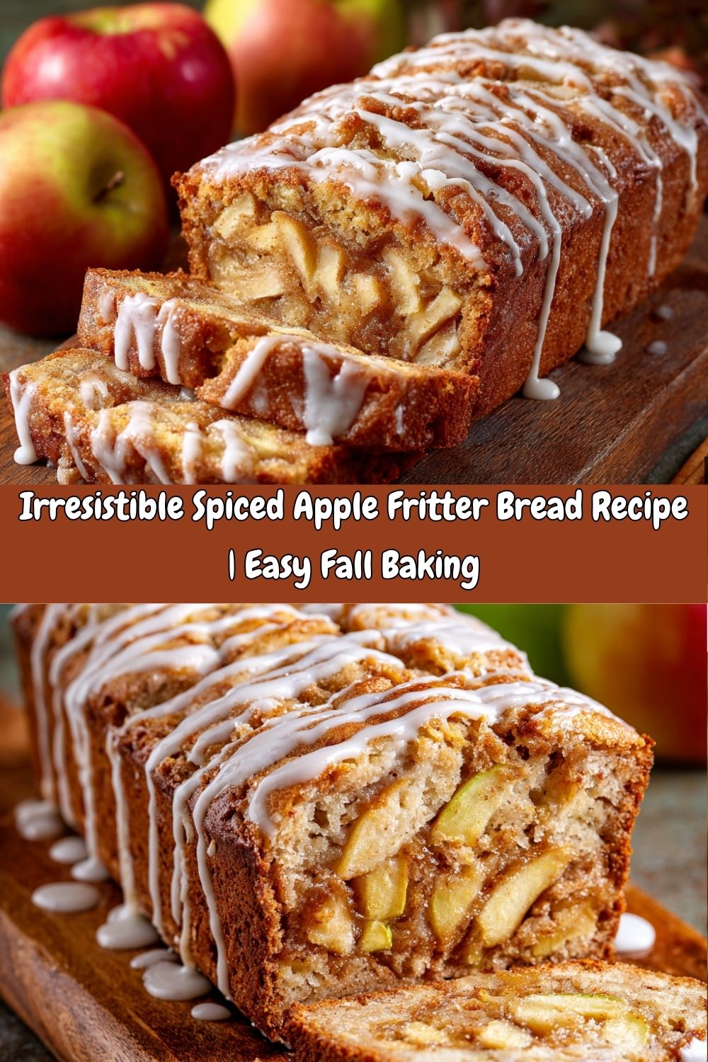 Spiced Apple Fritter Bread