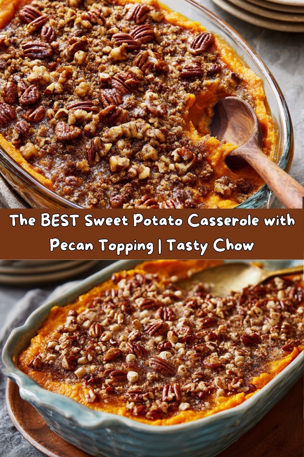 Sweet Potato Casserole with Pecans