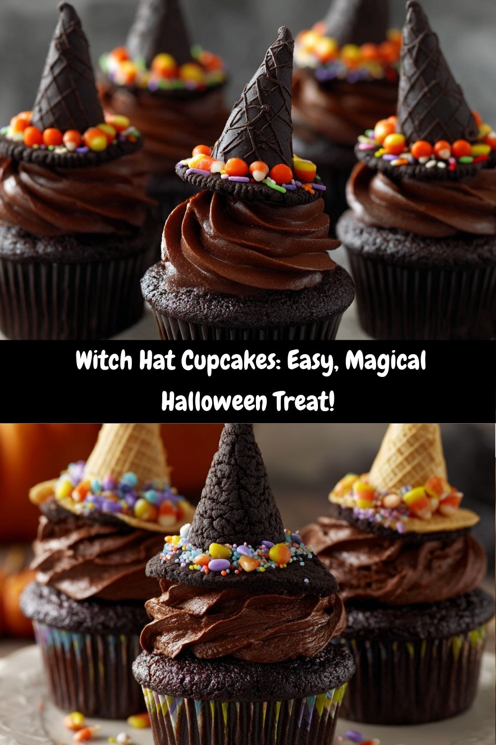 Witch Hat Cupcakes
