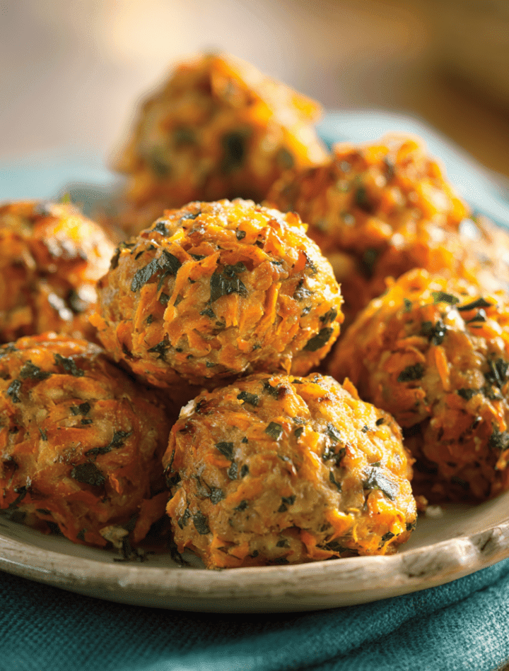 Turkey & Sweet Potato Meatballs