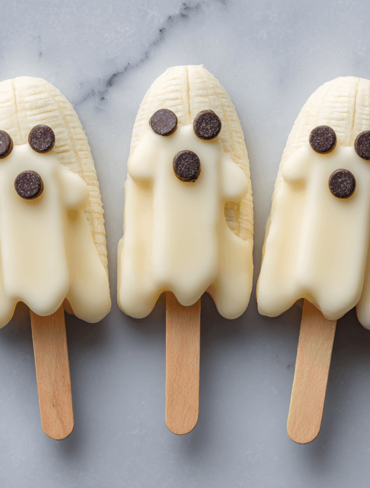 Ghost Banana Pops