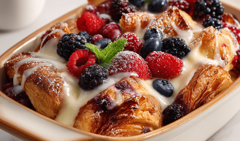 Berry Croissant Bake