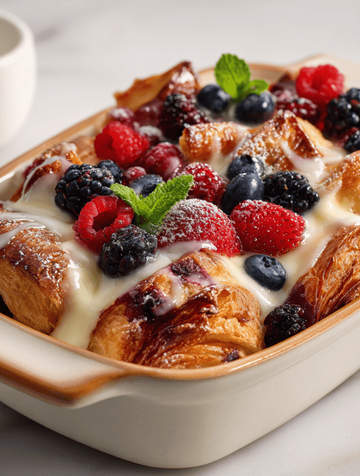 Berry Croissant Bake
