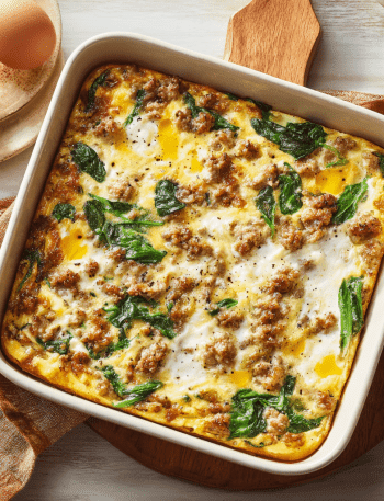High-Protein Breakfast Casserole