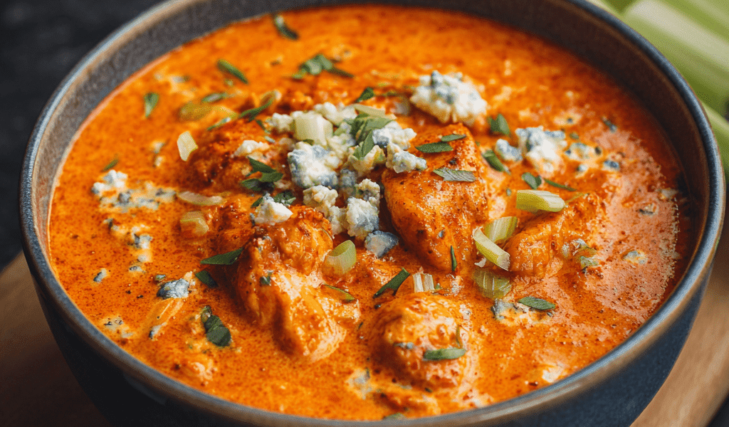 Keto Buffalo Chicken Soup