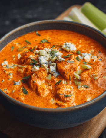 Keto Buffalo Chicken Soup
