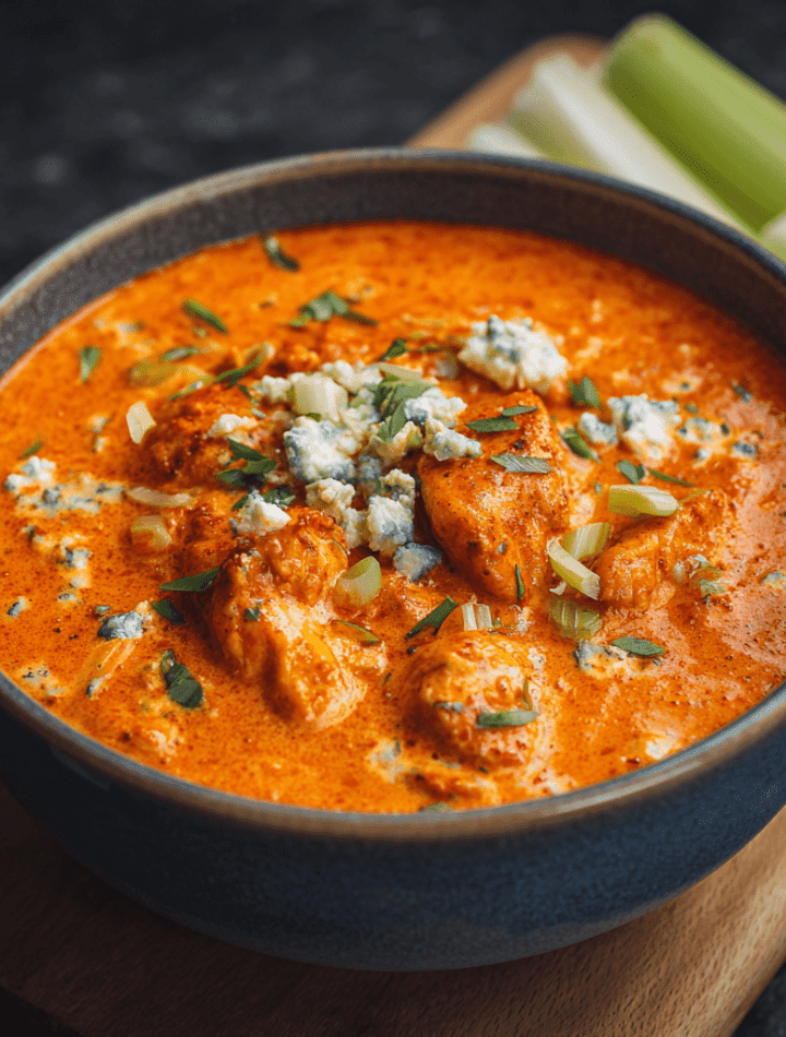 Keto Buffalo Chicken Soup