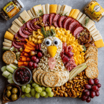 Thanksgiving Turkey Charcuterie Board