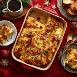 Overnight Christmas Breakfast Casserole