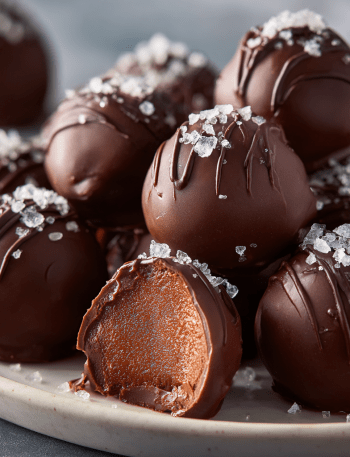 Dark Chocolate Truffles