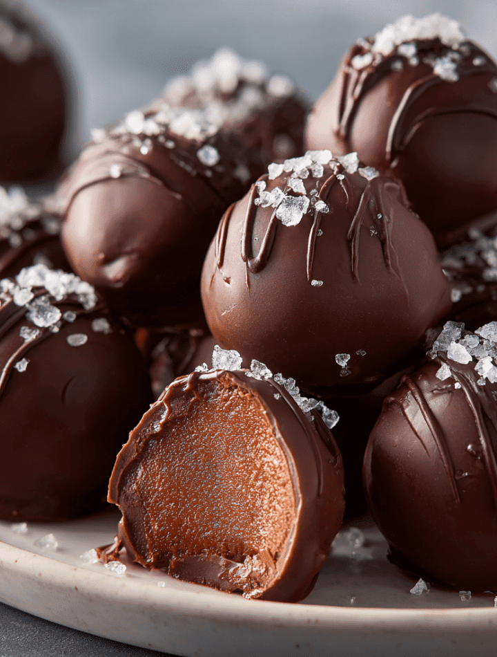 Dark Chocolate Truffles