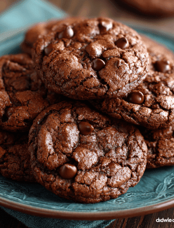 Double Chocolate Chip Cookies
