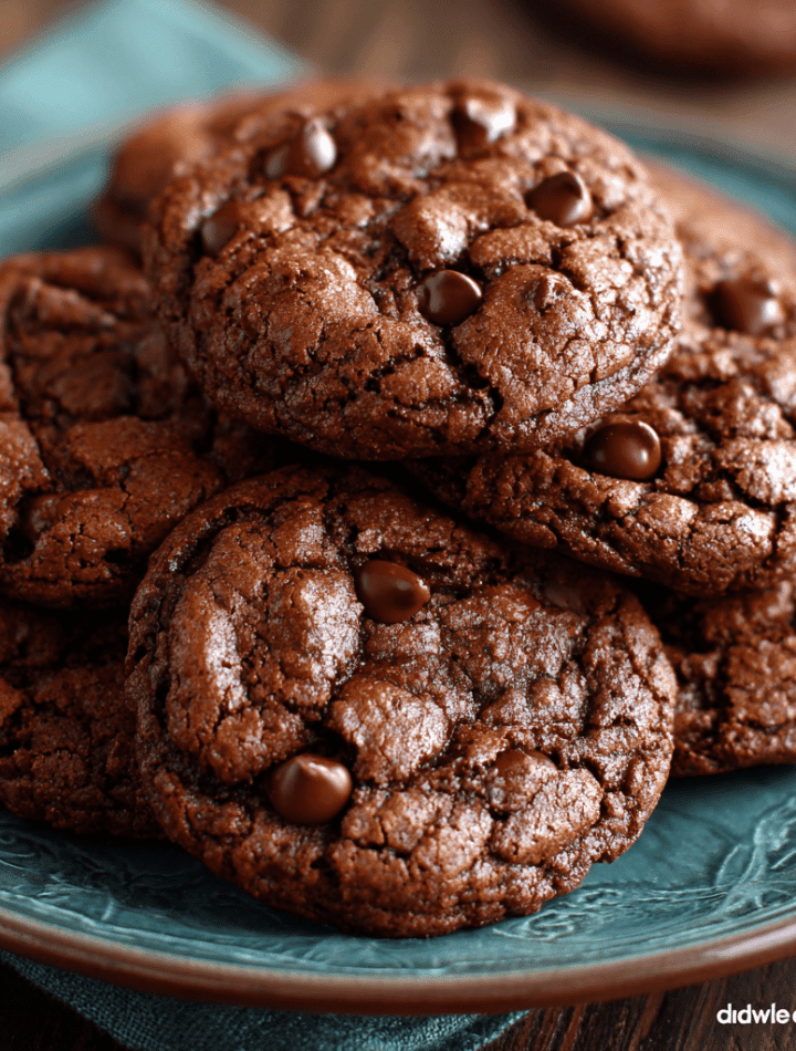Double Chocolate Chip Cookies