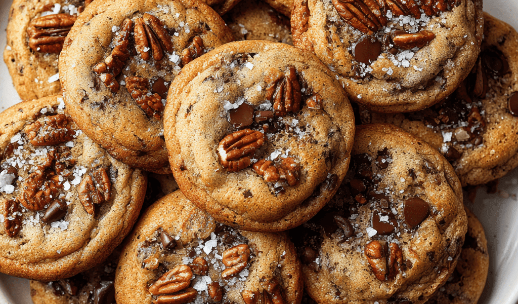 Brown Butter Pecan Chocolate Chip Cookies