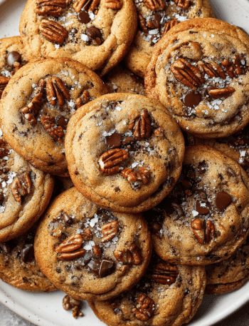 Brown Butter Pecan Chocolate Chip Cookies