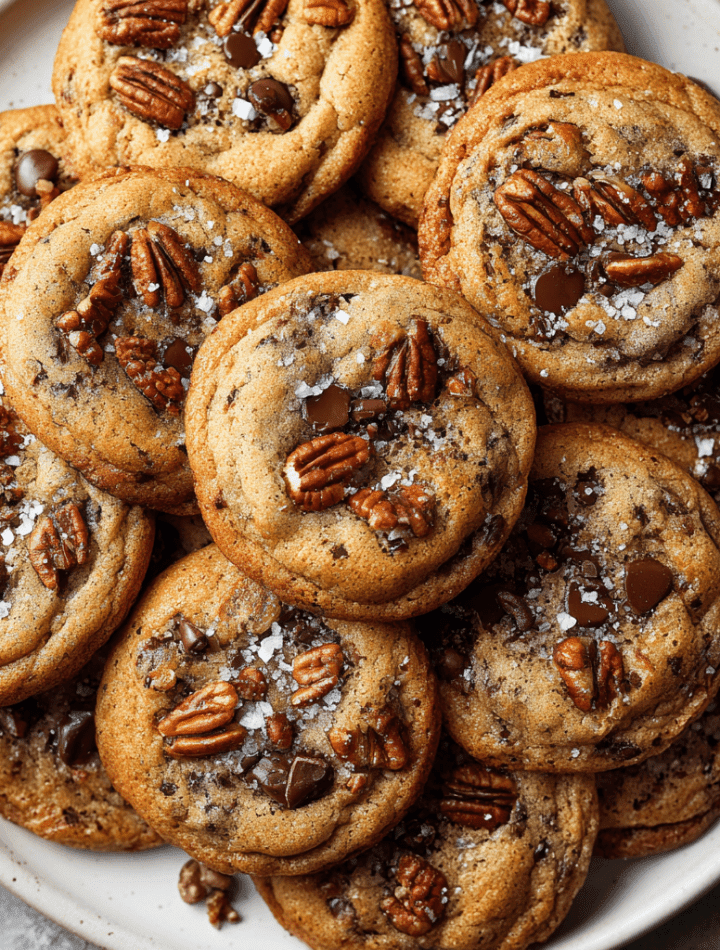 Brown Butter Pecan Chocolate Chip Cookies