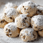 Chocolate Chip Snowball Cookies