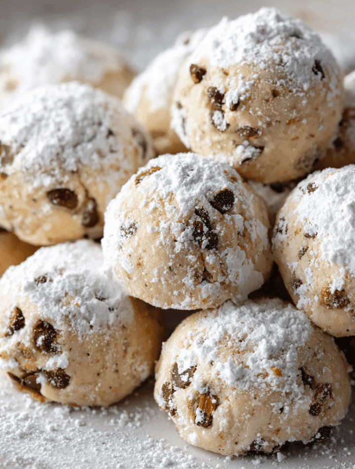 Chocolate Chip Snowball Cookies