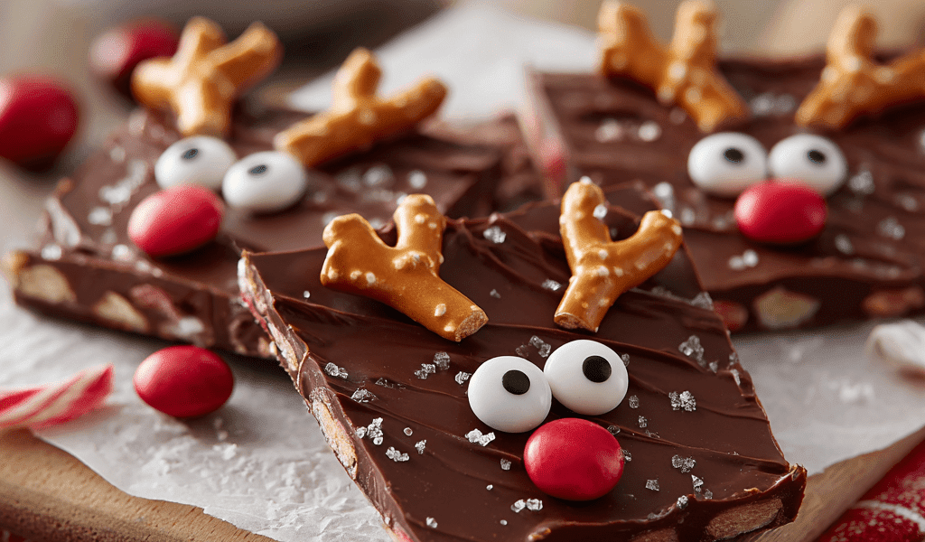 Reindeer Bark – A Festive Treat with Holiday Cheer