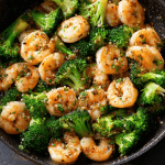 Garlic Shrimp & Broccoli Stir-Fry
