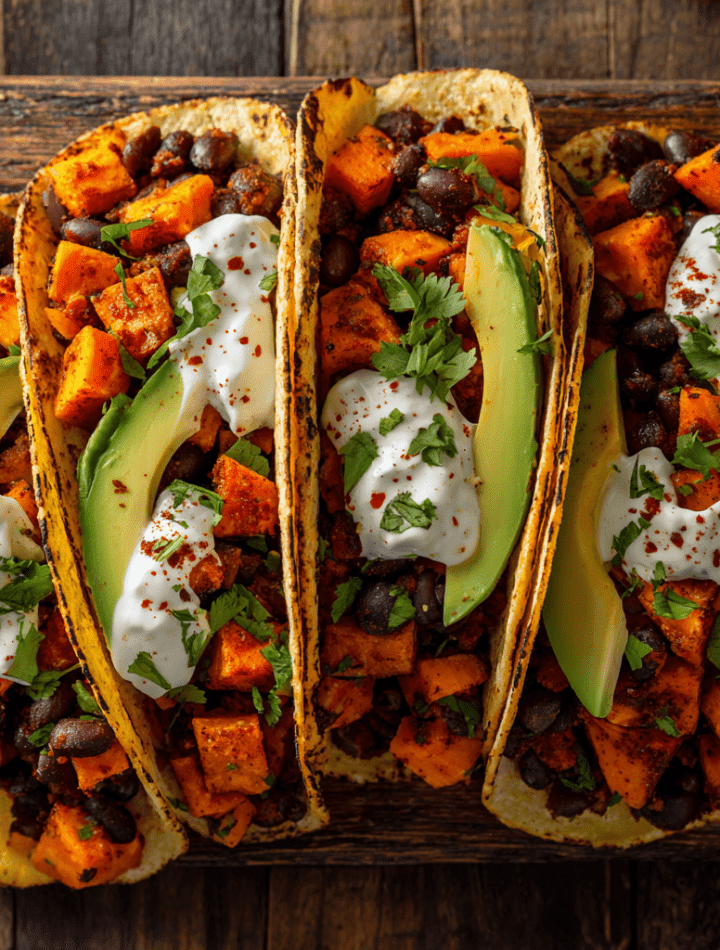 Sweet Potato & Black Bean Tacos