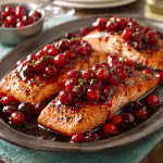 Cranberry Glazed Salmon