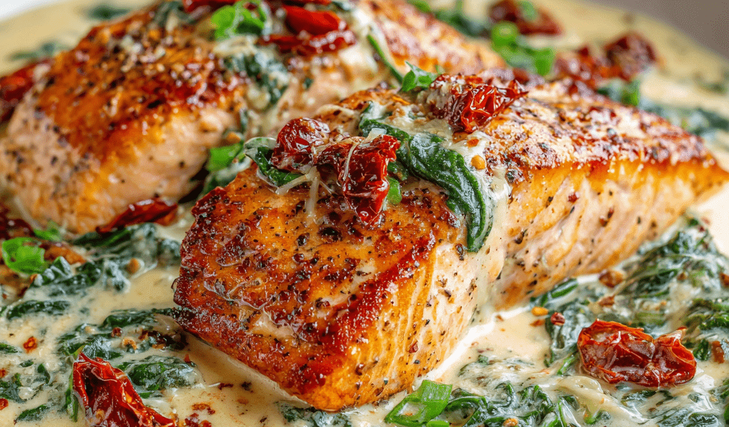 Creamy Tuscan Salmon
