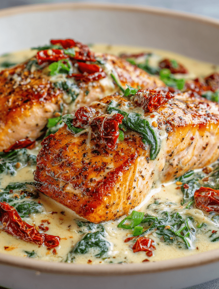 Creamy Tuscan Salmon