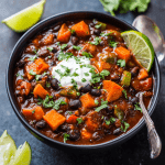 Crock Pot Sweet Potato Black Bean Chili