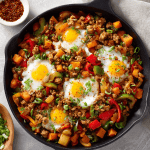 Turkey Sweet Potato Breakfast Hash