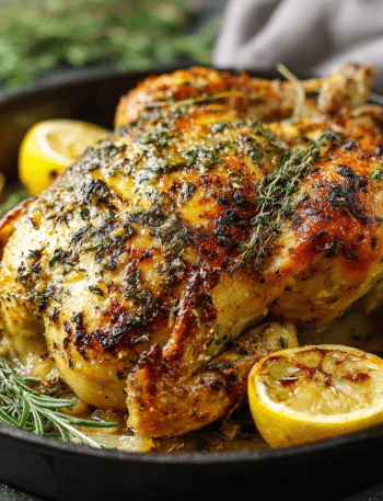 Lemon-Herb Whole Chicken