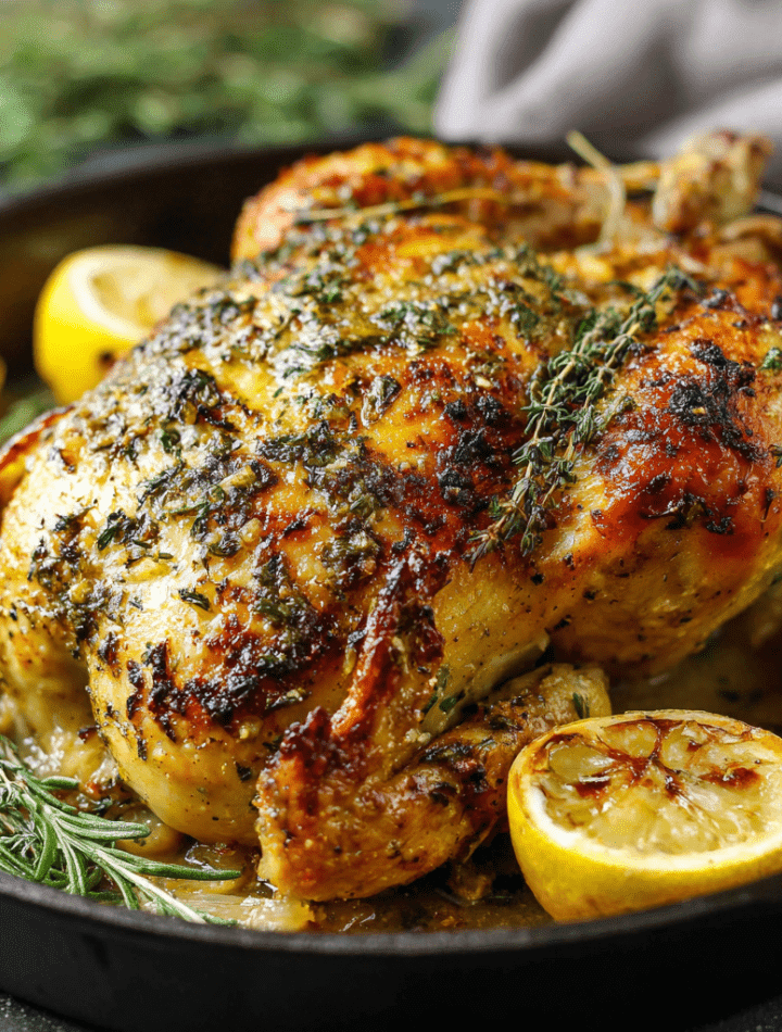 Lemon-Herb Whole Chicken