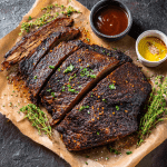 Bourbon Brisket with Coffee Rub