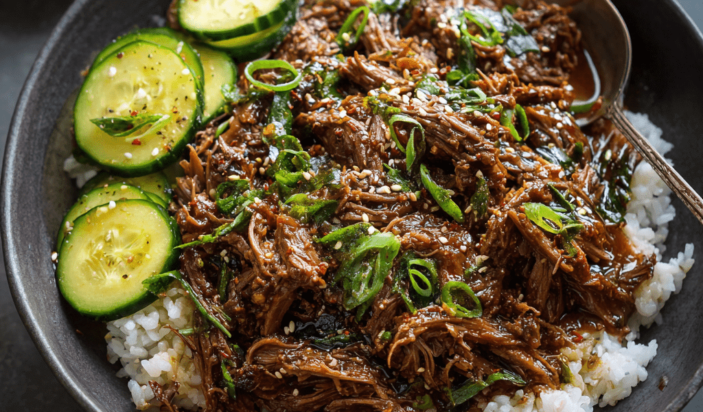 Korean-Style Shredded Beef (Hearty & Gluten-Free)